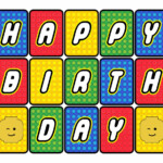 10 Best Printable LEGO Happy Birthday Sign Printablee