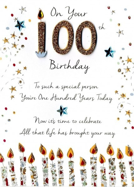 100 Birthday Invitation Cards