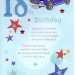 18th Happy Birthday Greeting Card Cards Love Kates