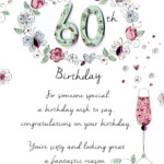 22 Ideas For Happy 60th Birthday Cards Home Family Style And Art Ideas