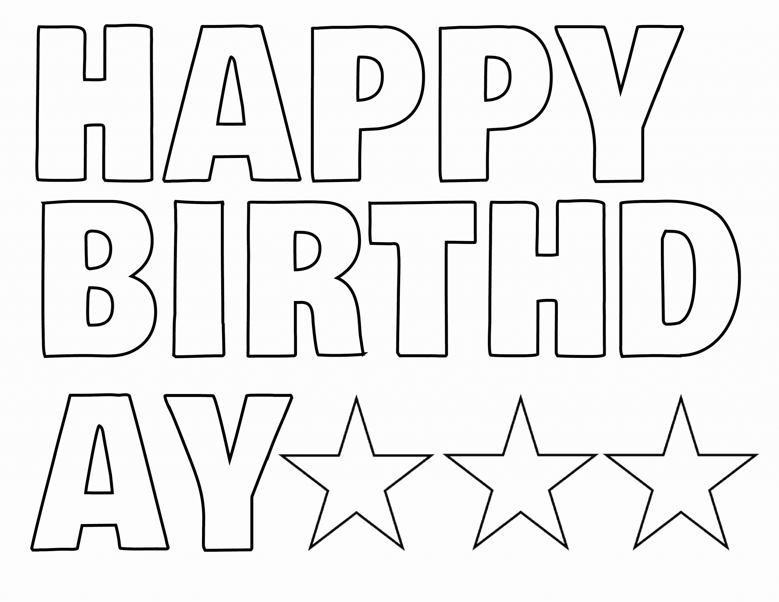  24 Happy Birthday Banner Print Out In 2020 Happy Birthday Printable 