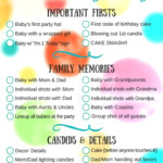 26 Life easing Birthday Party Checklists Kitty Baby Love