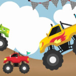 30 Monster Truck Birthday Invitation Free Printable In 2020 With