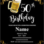 50th Birthday Invitation Templates Free FREE PRINTABLE TEMPLATES