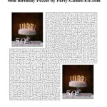 50th Birthday Party Games Free Printable Games And Activities For A