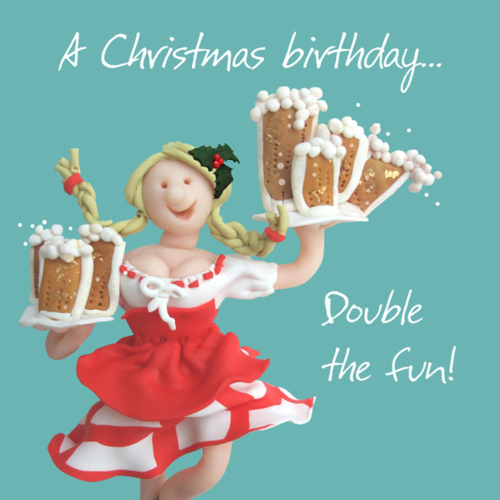 A Christmas Birthday Greeting Card Cards Love Kates