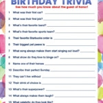 ADD OOMPH TO YOUR PARTY WITH BIRTHDAY TRIVIA In 2020 50th Birthday