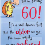 AMSBE Funny 60 Birthday Card Cards 60th Birthday Card Cards