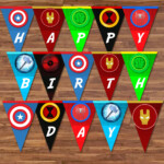 Avengers Birthday Banner Printable Free High Resolution Printable