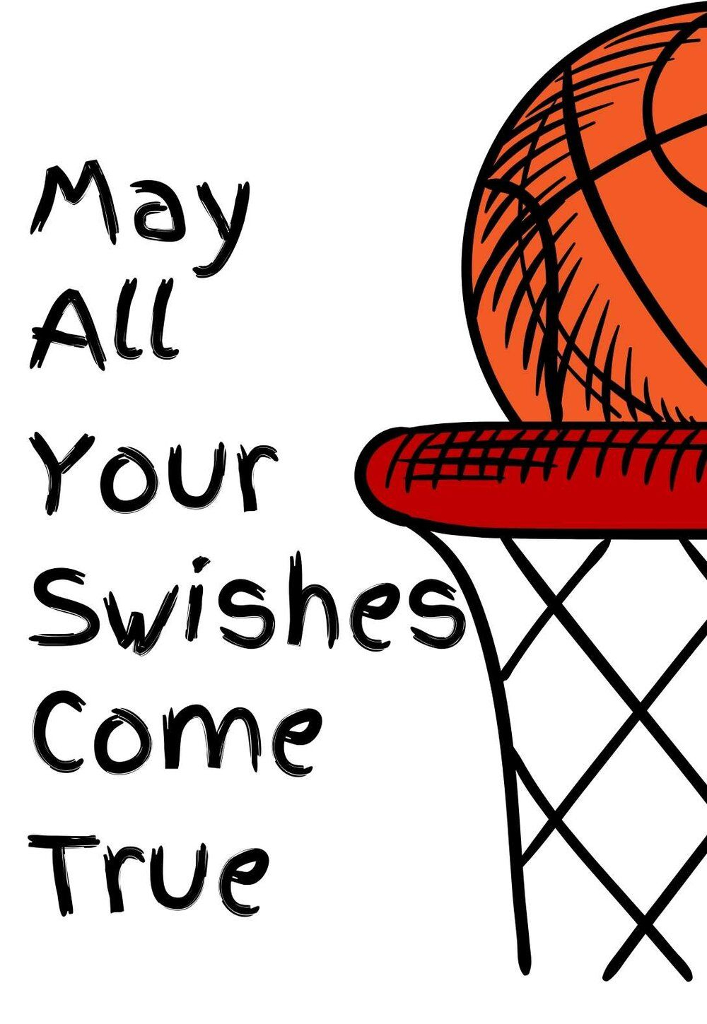 Basketball Birthday Cards Free Printable Birthday Cards 