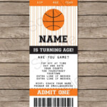 Basketball Party Decorations Invitations Full Printable Package