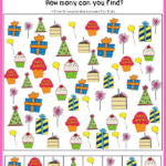 Birthday Activities Pack Visual Perception Activities Birthday