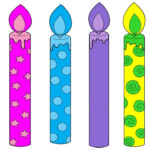 Birthday Candles Coloring Pages Birthday Candles Colouring Pages Video