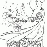 Birthday Card Coloring Page At GetColorings Free Printable