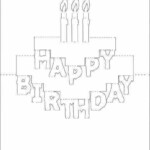 Birthday Card Pop Up Pop Up Card Templates Pop Up Cards