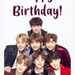 Birthday Cards Paper Party Supplies Jimin BTS Birthday Card Jimin