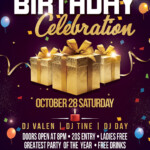 Birthday Flyer Template PSD Free 11 Magnificent Ideas