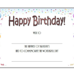 Birthday Gift Certificate Template Free Printable 2 Templates