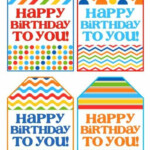 Birthday Gift In A Jar Happy Birthday Printable Happy Birthday Tag