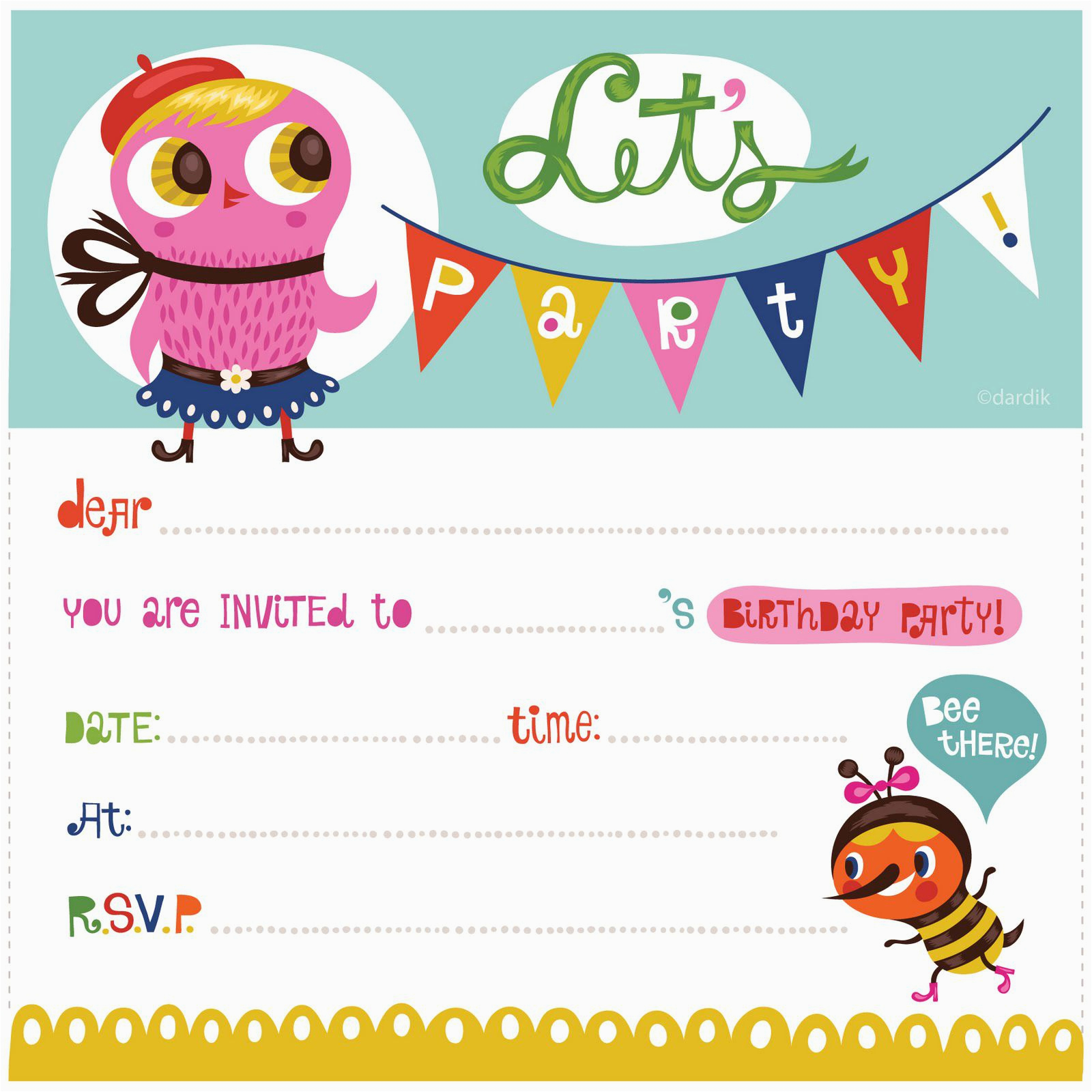 Birthday Invitation Maker Free Online BirthdayBuzz