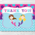 Birthday Party Thank You Cards Printable Printable Birthday Cards