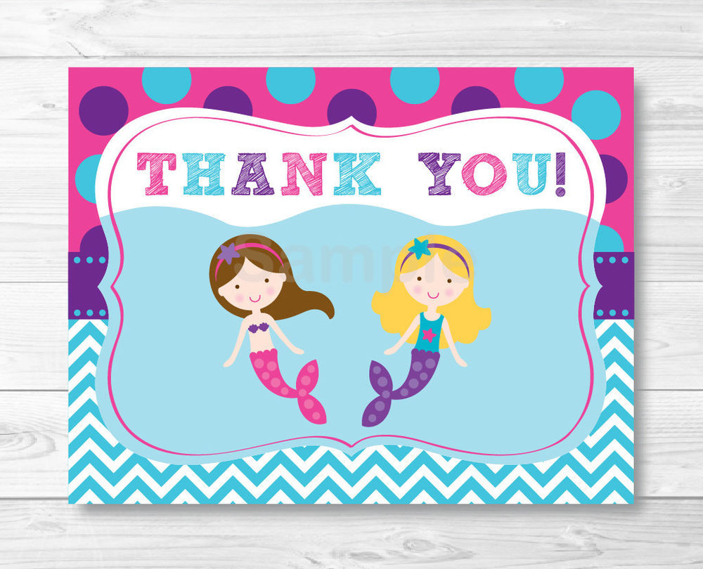 Birthday Party Thank You Cards Printable Printable Birthday Cards