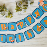 Blippi Inspired Birthday Banner Blippi Party Banner Blippi Etsy