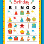 Boy s Birthday Bingo 20 Cards Premade Paper Craft Supplies Tools