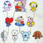 Bt21 Sticker Zazzlecom Birthday Cake Topper Printable Bt21 Happy