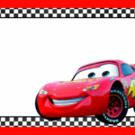 Cars Lightning McQueen Printable Template Free Invitation Templates