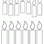 Craft Templates For Kids Candles