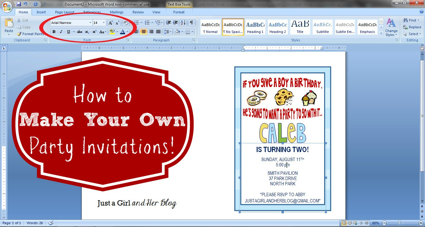 Create Birthday Invitations Free Printable Invitation Design Blog