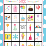 Cute Free Printable Birthday Bingo Game Valentine Bingo Valentines