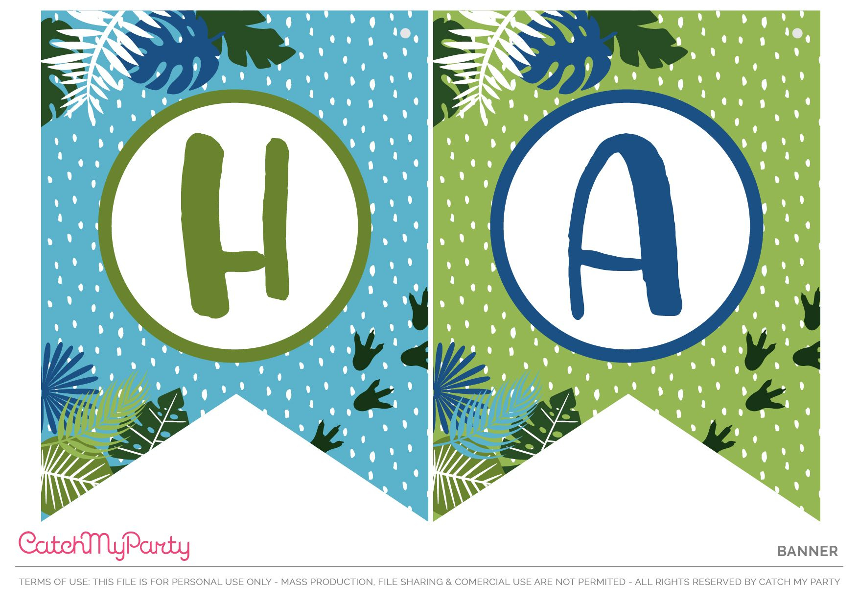 Dinosaur Birthday Banner Printable Free Printable Templates