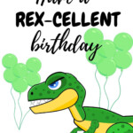 Dinosaur Printable Birthday Cards PRINTBIRTHDAY CARDS