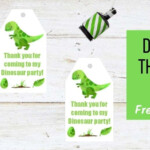 Dinosaur Thank You Tags Free Printable Parties Made Personal