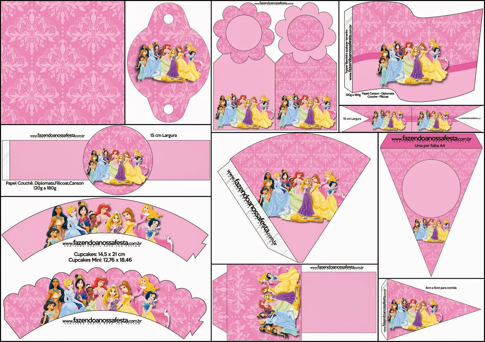 Disney Princess Birthday Free Printables