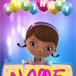 Doc Mcstuffins Birthday Cards BirthdayBuzz