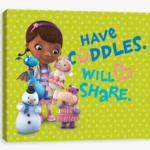 Doc Mcstuffins Share Cuddles Doc Mcstuffins Birthday Card Printable