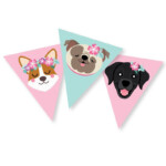 Dog Happy Birthday Bunting banner Dog Faces Bunting Dog Etsy In 2020