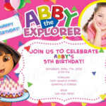 Dora Birthday Cards Free Printable Free Printable