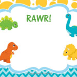 Download FREE Dinosaur Birthday Invitations Dinosaur Birthday