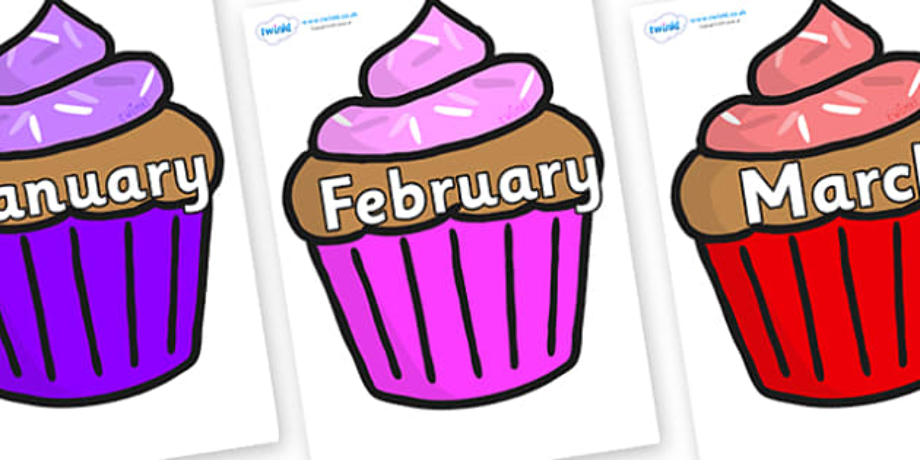 Download High Quality January Clipart Cupcake Transparent PNG Images 