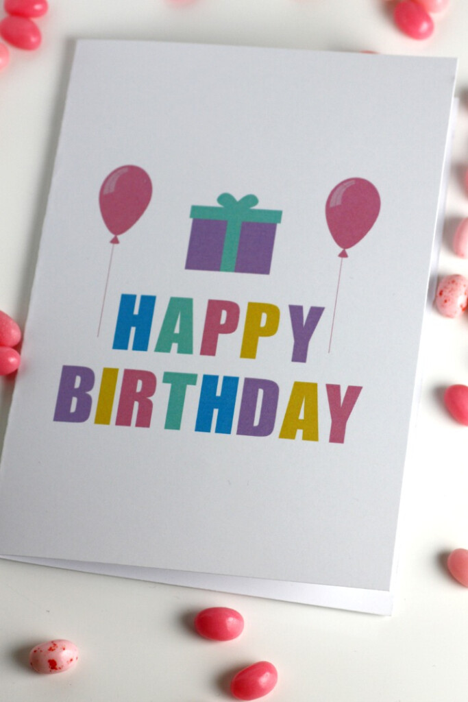 Download These Fun Free Printable Blank Birthday Cards Now Catch My 