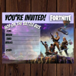 Downloadable Free Printable Fortnite Invitations Printable Word Searches