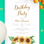 Editable Birthday Invitation Templates Free Download FREE PRINTABLE