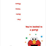 Elmo Free Printable Birthday Party Invitation Personalized In Elmo