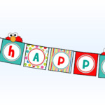 Elmo Happy Birthday Banner Sesame Street Happy Birthday