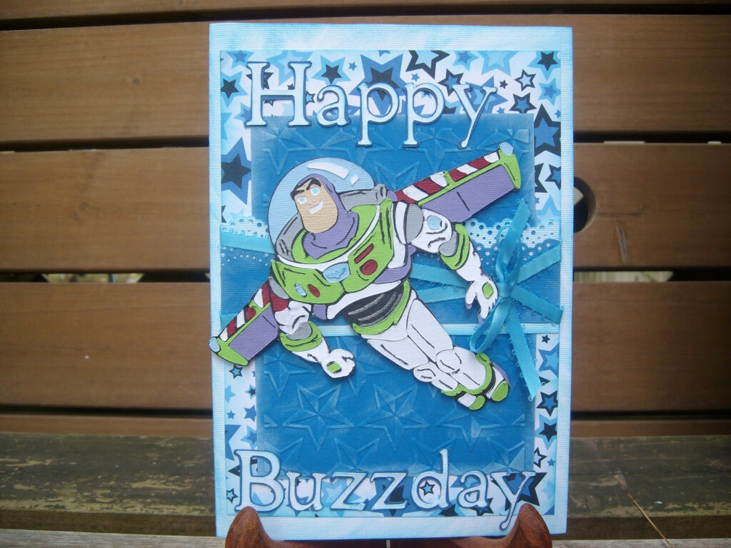 Faith By Heavenly Designs Buzz Lightyear Birthday Card 