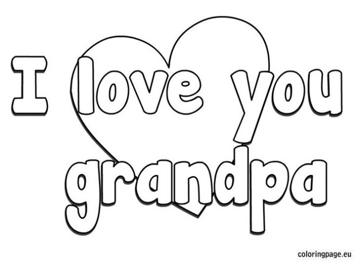 Fathers Day Coloring Pages For Grandpa At Getcoloringscom Free 3 Free 